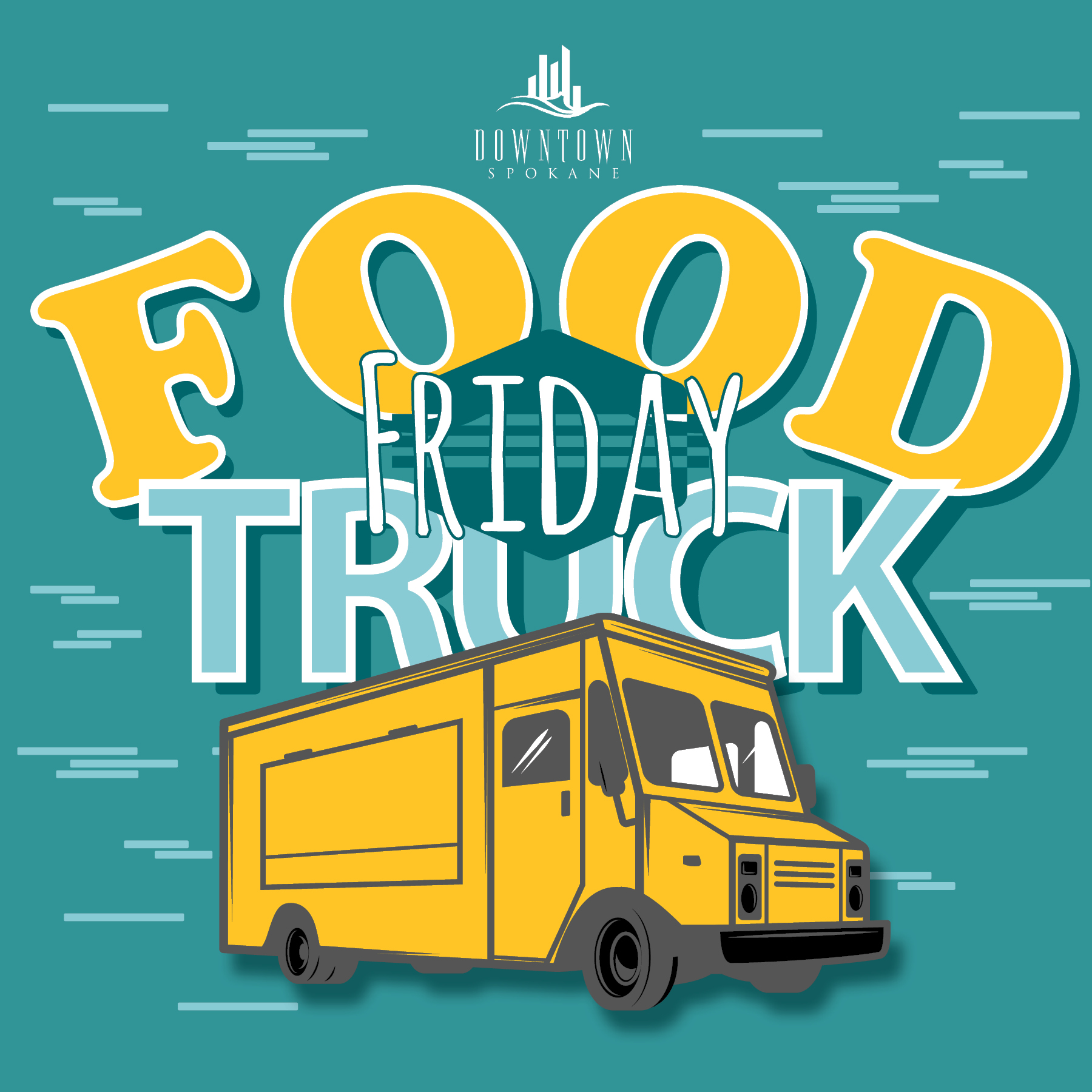 Food Truck Fridays Downtown Spokane Partnership