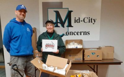 Downtown Spokane Partnership Makes Donation to “Meals on Wheels”