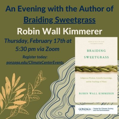 An Evening with the Author of Braiding Sweetgrass, Robin Wall Kimmerer