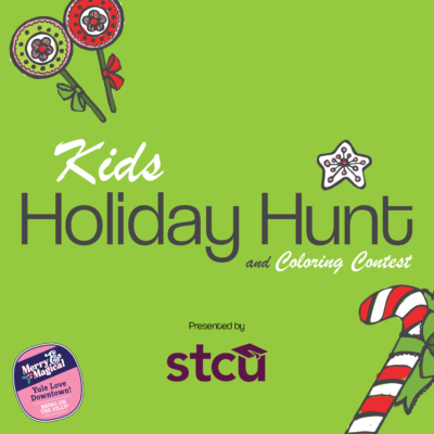 STCU Kids Holiday Hunt and Coloring Contest