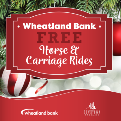 Wheatland Bank Free Horse and Carriage Rides