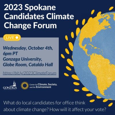 2023 Spokane Candidates Climate Change Forum