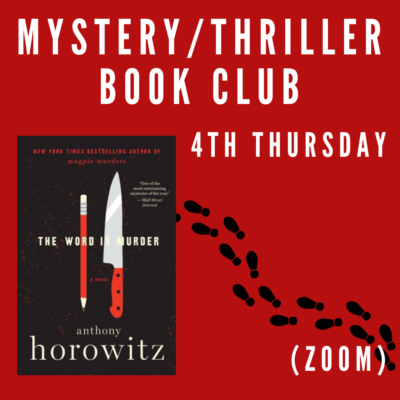 VIRTUAL: Mystery/Thriller Book Club