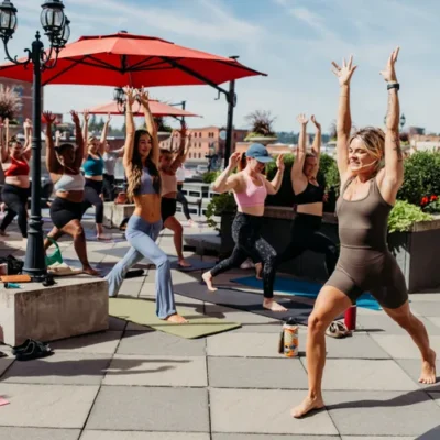 Yoga with The Union | Summer Rooftop Series at The Historic Davenport