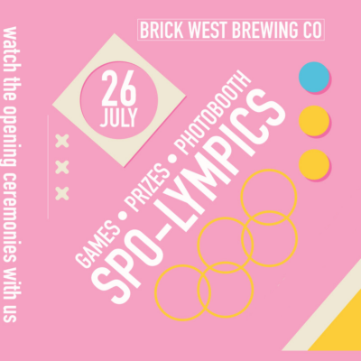 Spo-Lympic Games at Brick West Brewing