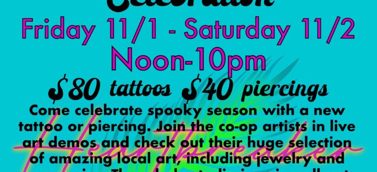 Day of the Dead Celebration at Heartbreaker Tattoo & Artist Co-op