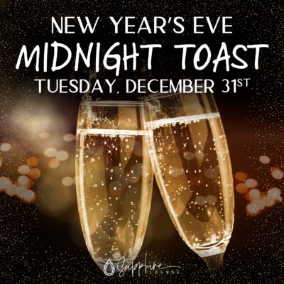 New Year's Eve Midnight Toast