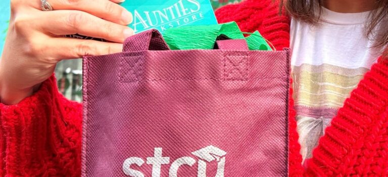 Small Business Saturday Swag Bag Giveaway Event sponsored by STCU