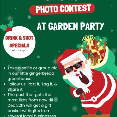 Garden Party Photo booth contest