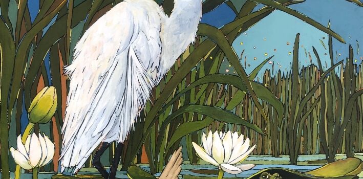 This Nov the Liberty Gallery presents paintings by Katie Frey in a show titled “Water and Woodland”